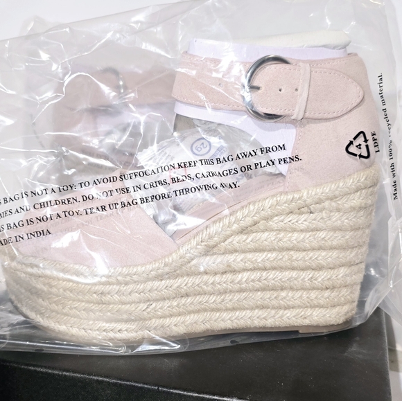Marc Fisher Alita Platform Wedge espadrille sandals, size 8.5, new in box, ligh - Picture 7 of 10